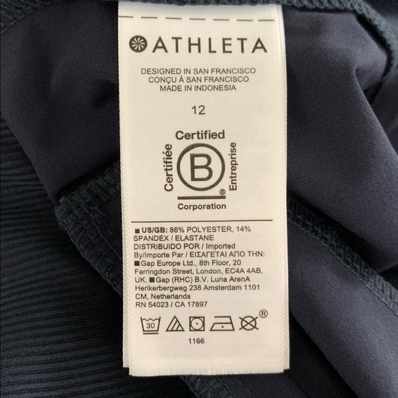 Athleta Navy Brooklyn Ankle Pant NWT - Picture 12 of 15